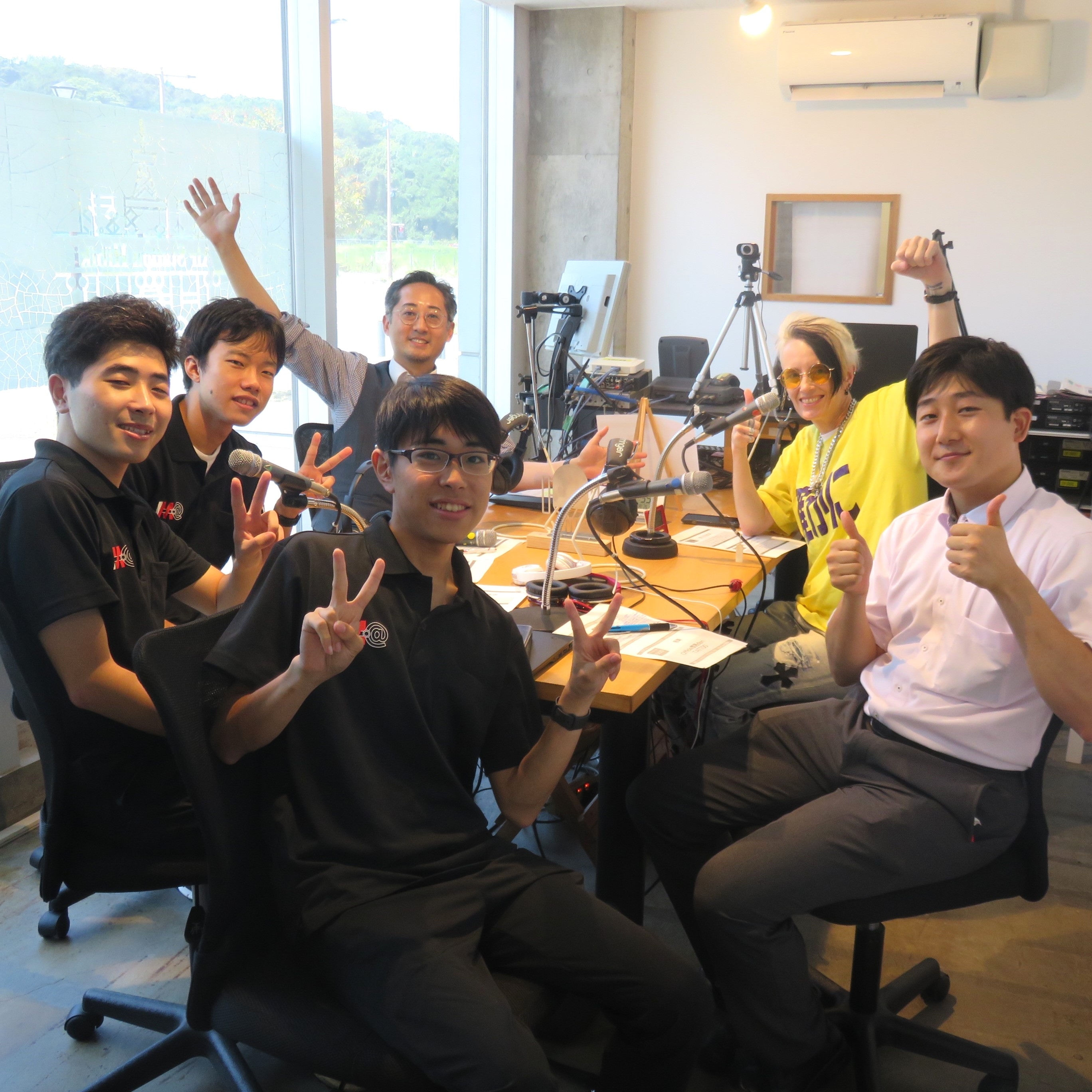 8月21日（月）AIR STATION HIBIKIで北九大ひびきのラジオ部の放送がありました！