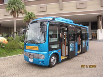 北九州学術研究都市に自動運転バスがやって来ます！！