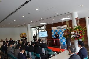 「イノベーションラボ北九州」開所式が行われました（4/13）