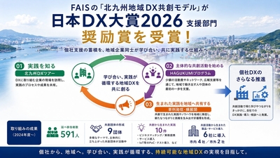 日本DX大賞2026 支援部門 奨励賞を受賞しました